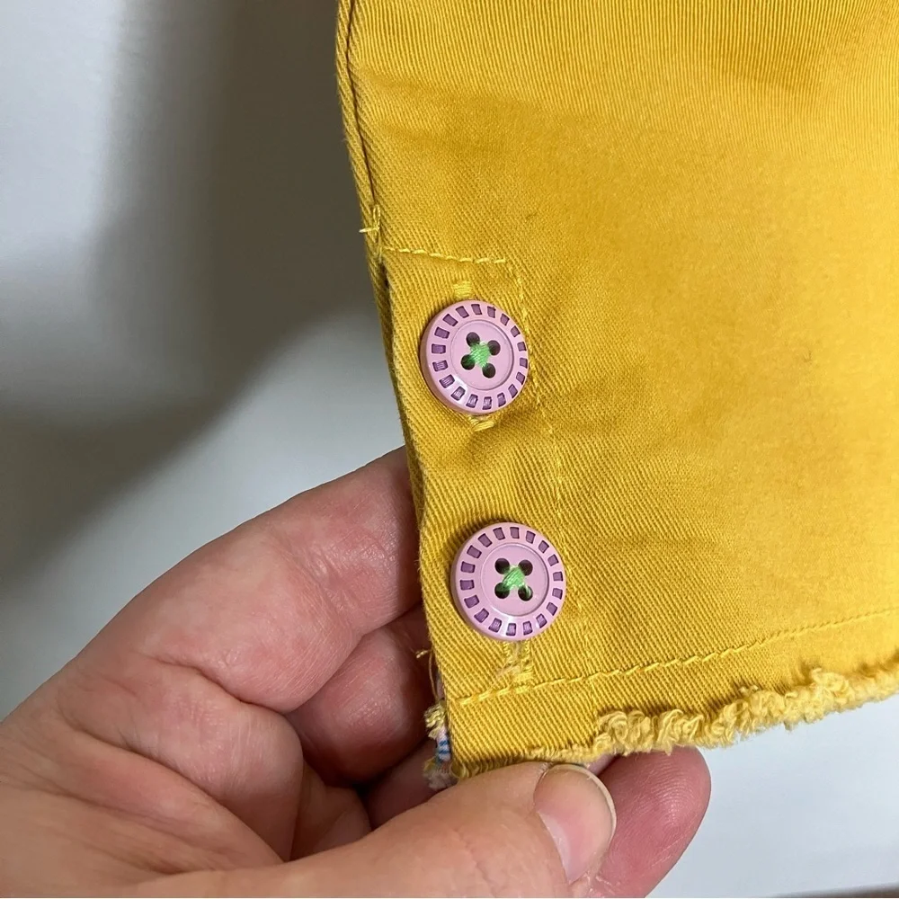 Matilda Jane New Path Bottoms mustard Yellow suspenders size 6 new with tags‎